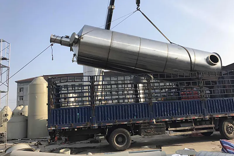 Structure and principle of electric tar precipitator