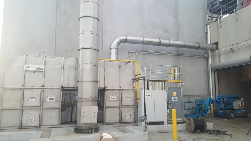 RTO Heat Recovery for Lower Auxiliary Fuel Use in VOC Treatment